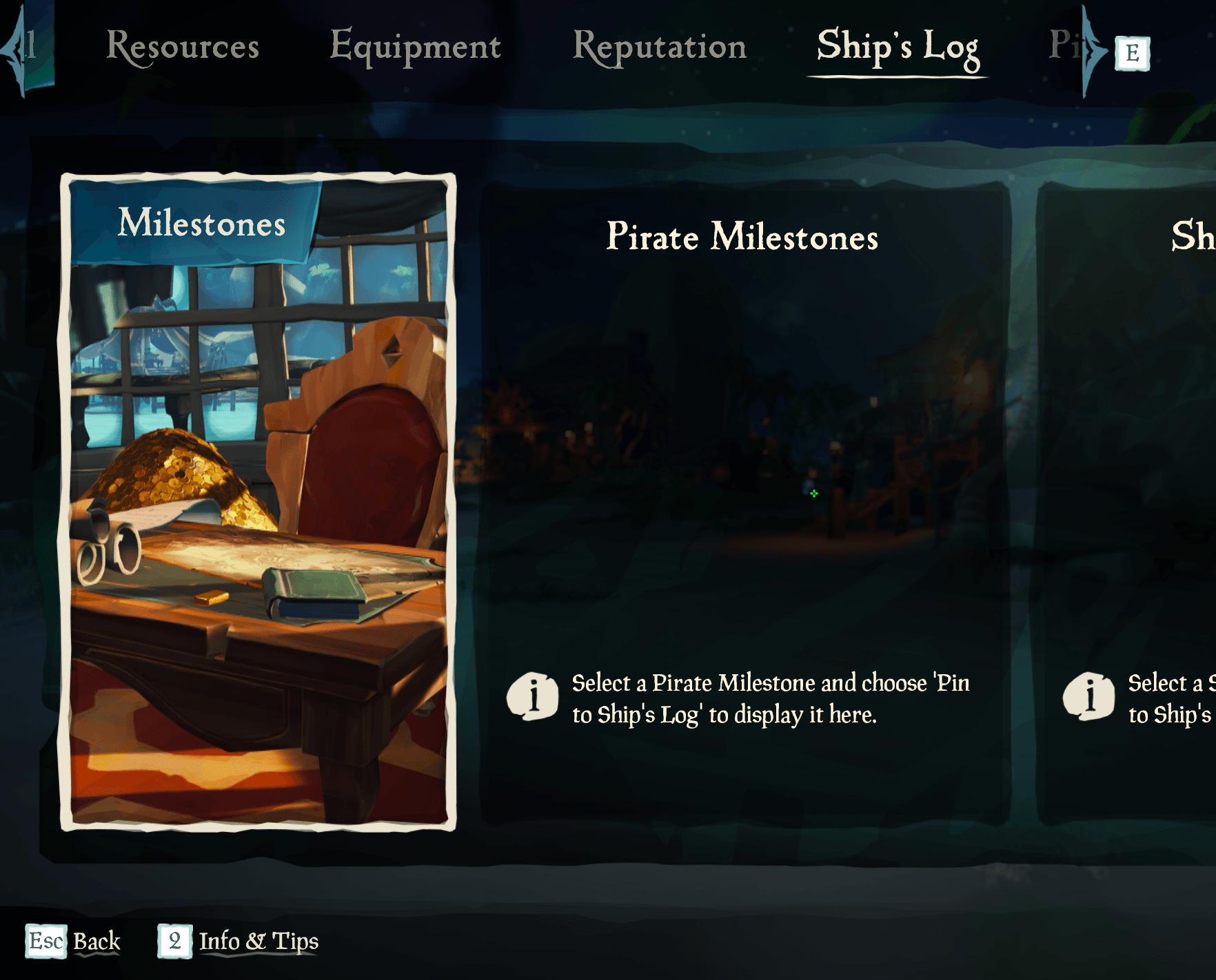 Where to find Ship's Log in-game